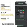 VFD 1,5 kW bis 5,5 kW 1 Frequenzumrichter Frequenzumrichter Phase 220V Eingang Dreiphasig 380V Ausgang Frequenzumrichter