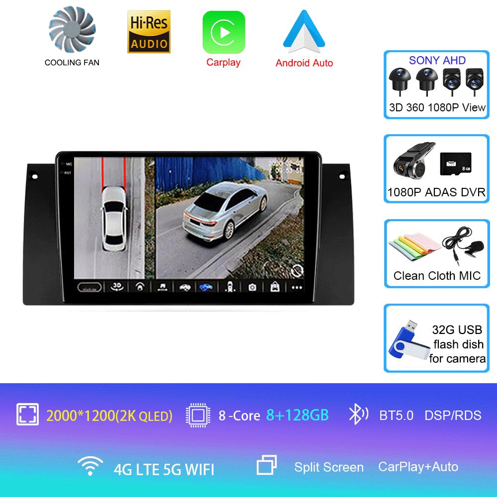 Android Autoradio 14 For BMW X5 E39 E53 1999 - 2006  Multimedia Video Player Stereo Navigation GPS No 2din 2 Din Dvd