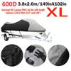 600D Waterproof Motor Boat Cover L/XL For Yamaha WaveRunner EXR VX Cruiser For Sea Doo GTI Motorboat Jet Ski Trailerable Cover