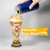 Creative Trophy Shaped Hercules Beer Glass 500ml Premium Glass Drinkware Barware Party Beverage Cup Gift For Beer Lovers