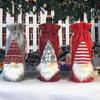 2Pcs Kawaii Christmas Wine Bottle Cover Santa Christmas Gnome Wine Cap  Living Room