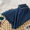 Tong Chenchen Boys' Ice Silk Jeans - Breathable Tencel Mosquito Pants for Summer
