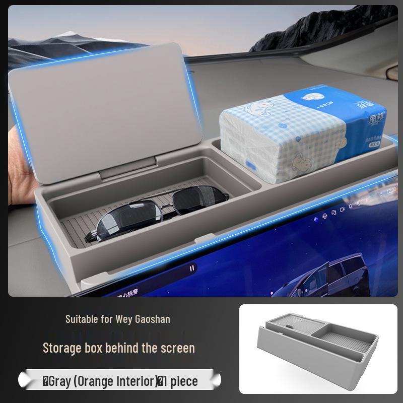 Storage Box for Weipai Gaoshan 7/8/9 Central Console, Mobile Holder, Tissue Box, and ETC Bracket