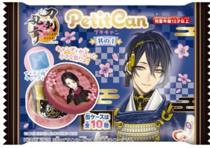 

Petit Can Touken Ranbu ONLINE Part 1 1BOX (10 pieces) Candy Collection Tin
