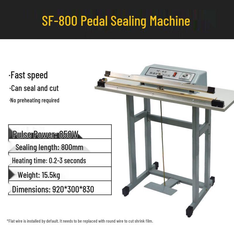 Pulile Foot Pedal Impulse Sealer