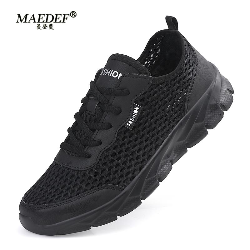 MAEDEF Mens Shoes Sneakers for Men Breathable Athletic Jogging Running Walking Sports Shoes Men Flats Shoe Tennis Men's Shoes