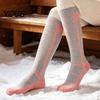 Thermal Socks for Camping Unisex Cotton Ski Women Men, Snowboard Socks, Non Slip Outdoor Winter Sports Cuff Warm Skiing Snowboarding Hiking