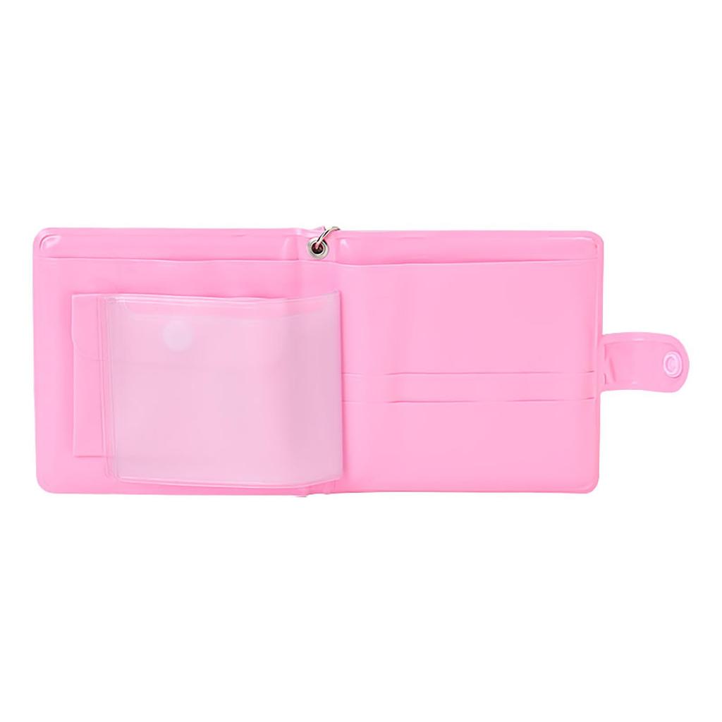 Sanrio Vinyl Wallet Love Hello Hello Kitty Pink PVC Bifold Wallet for Ages 3 and Up (I Kitty) (Product Code 606448)