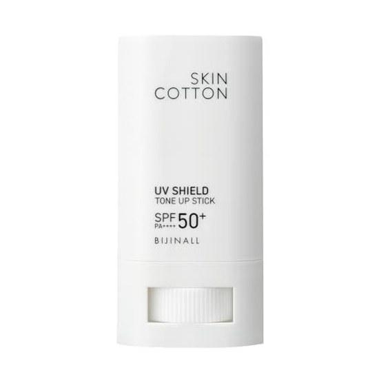 Skin Cotton UV Shield Tone Up Stick Fragrance-Free SPF50+ PA++++ Waterproof Resistance Renewed February 2026