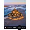 Puzzle - SENTOSPHERE - Calypto - 1000 pièces - Le Mont-Saint-Michel - Normandie - Toucher soyeux - Dès 9 ans