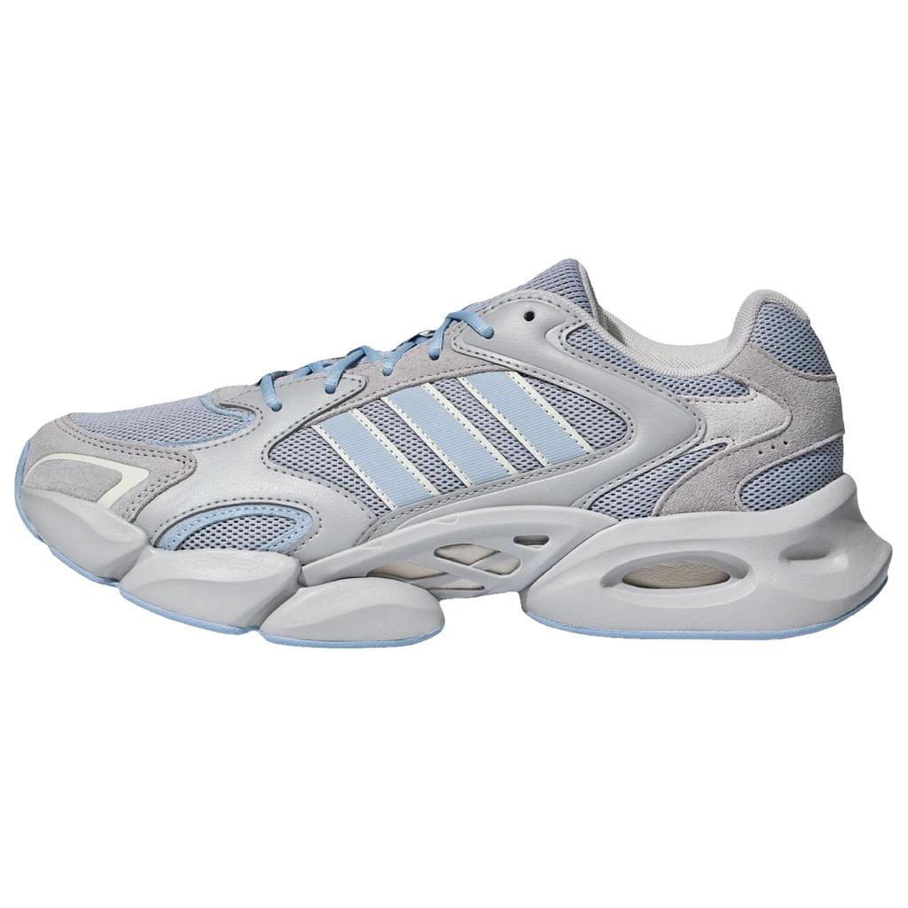 Men's Sneakers Adidas MEGASTRIDE Chunky Sneakers Unisex Low Top Light Silver/Light Gray/Blue