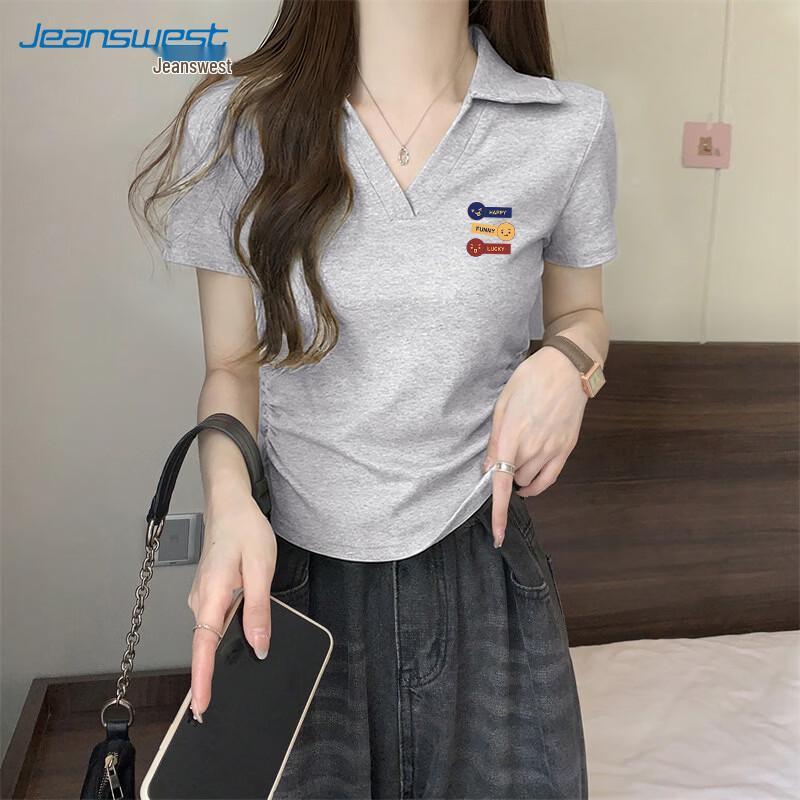 Jeanswest Casual Graphic Print Polo T-Shirt XL