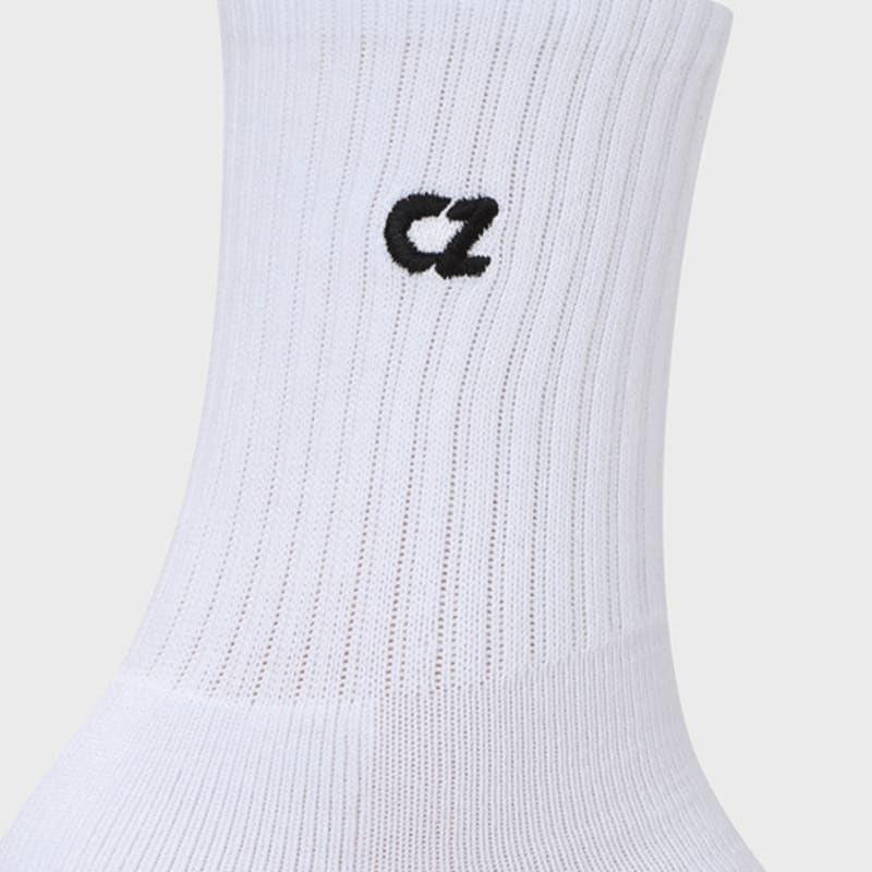 CLOUD ZERO CZ Crew Socks (1P) (0097060) CZFAF1SC905BK-WHITE