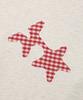 Cabisi Check Twin Star Layered Ls Tee Oatmeal(Cv2Ffut578A)