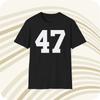 Mel Blount #47 NFL Pittsburgh Steelers Jersey T Shirt - Front & Back Print