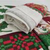 1Pc Christmas Series Printed Cotton Tea Towel Kitchen Dishcloth Cleaning Tool Xmas Party Decor Gift