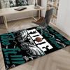 Philadelphia Eagles Nachtspiel Bereichsteppich für Büro, Stuhlunterlage, Dekorteppich Wohnzimmer Matte, Große Größe Fan Geschenke Weihnachtsgeschenke