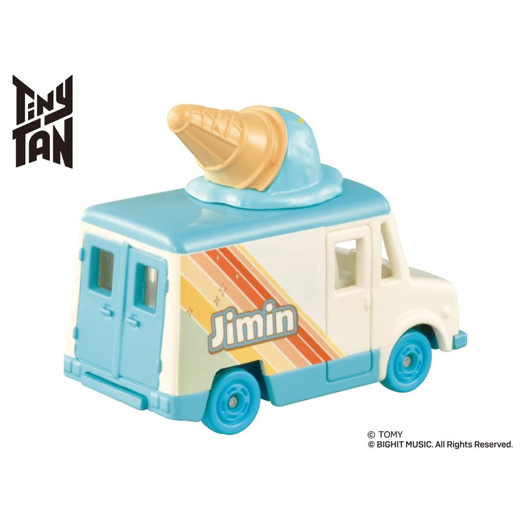 TAKARA TOMY Dream Tomica SP TinyTAN Collection Miniature Ages 3 and Meets Toy Safety ST Mark "Tomica Jimin" Car, Airplane, Toy, Up, Standards,