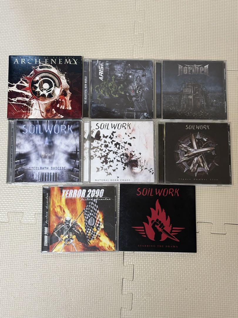 

[USED] Melo death thrash metal CD set of 8