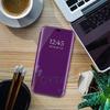 Window Case For Xiaomi Redmi Note 15 14 13 12C 14C 15C Mirror View PU Leather Flip Cover For Xiaomi Mi 17T 15T 14T POCO X7 X6