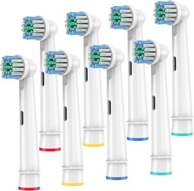 YEOSLL Elektrische Zahnbürste Ersatzbürsten Kompatibel mit Braun Professionelle Elektrische Bürste für den Heimgebrauch Köpfe, Oral-B, Köpfe, 8er-Pack,