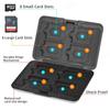 SD Memory Card Storage Case Micro SD Card Storage Holder Case Waterproof Soft Lining for HDD/CF/SD Card Holder Organizer