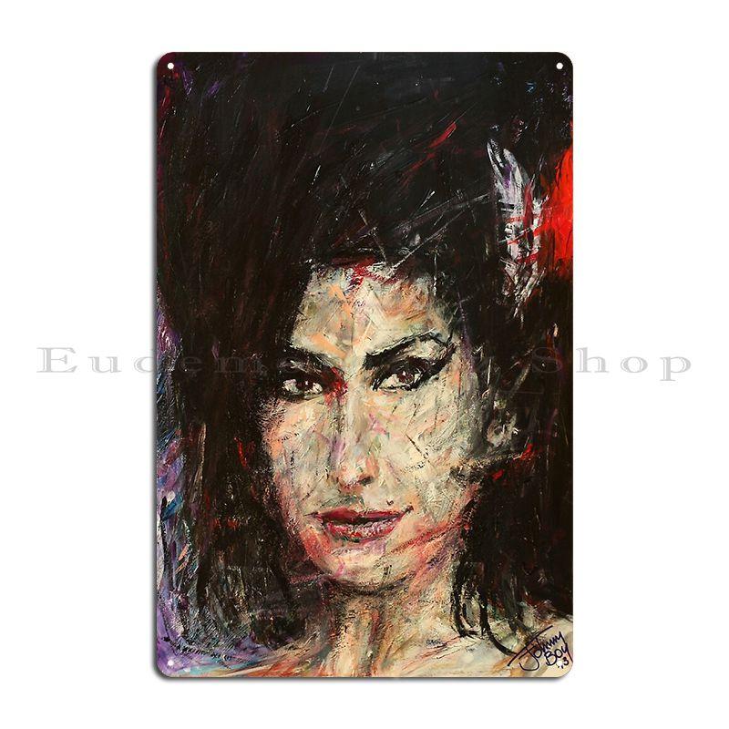 Rehab Amy Winehouse Musik Postkarte Poster Metallschild Kino Küche Wandplakette Kino Retro Blechschild Poster