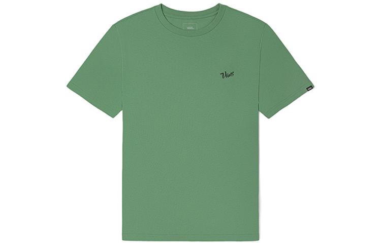 Vans T Shirts Unisex Avocado Green Crew Neck Moderate Straight Fit VN0A7TOPZXQ S