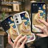 Phone Case: 2D Flat, Suitable for Samsung Galaxy A34 A35 M05 M06 S20 S22 S21 FE Plus 5G Protective Case, Moon Little Bear Cradle, Perfect Christmas an