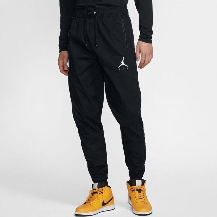 Jordan Knitted Sweatpants Men's Black (Unisex) Sports Pants DJ6383 010