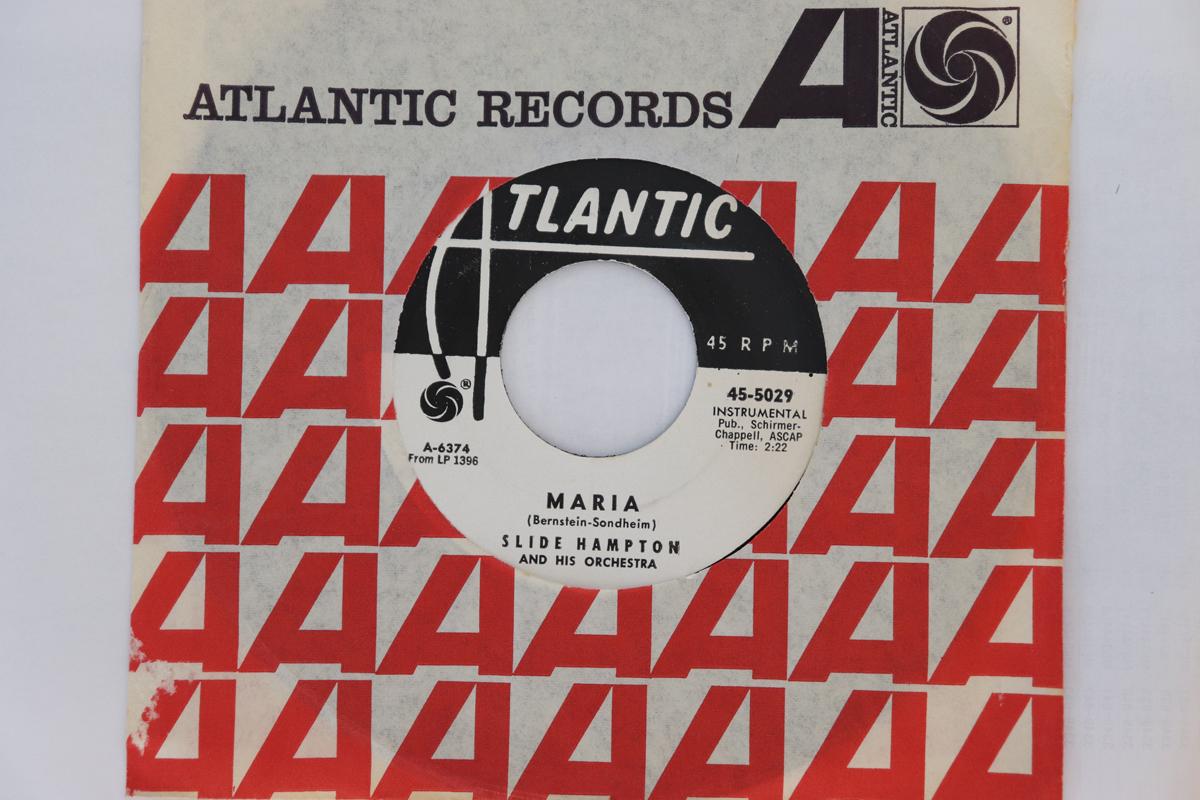 

7inch Record SLIDE HAMPTON ORCHESTRA - Maria 455029 Atlantic 1963 US Jazz Used