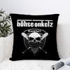 B-Bohse O-Onkelz Rock Pillow Case Sofa Decorative Home Double-sided Printing Short Plush Cushion Cover Throw Pillow Cover Gifts