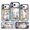 BOARDING PASS Phone Case Cover for IPhone 11 12 13 14 15 16e 17 Pro Max Coque for IPhone 17 Air
