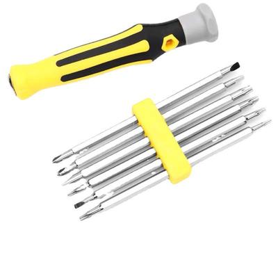 "Set di Cacciaviti Compatti Portatili 13-in-1 con Punte Magnetiche Multifunzionali"