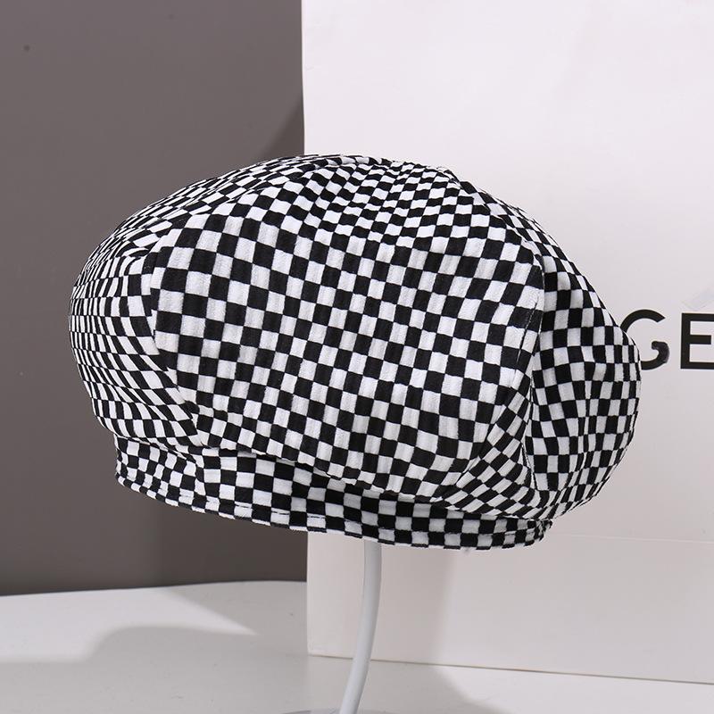 Autumn and Winter Fashion Plush Beret Children Show Their Faces Small Painter Hat Versatile Big Head Circumference Newsboy Hat