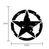 Cool 15cm Stickers Star Scooter Helmet Wall Car Window Sticker Party Supplies Laptop