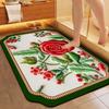 Quick-drying Absorbent Toilet Cute Special Absorbent Foot Mat Toilet Kitchen Door Bathroom Anti-slip Mat