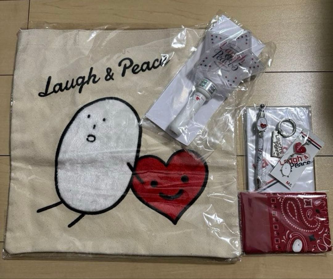 

[USED] Miyano Mamoru Tote Bag REQUEST II and other fan club benefits
