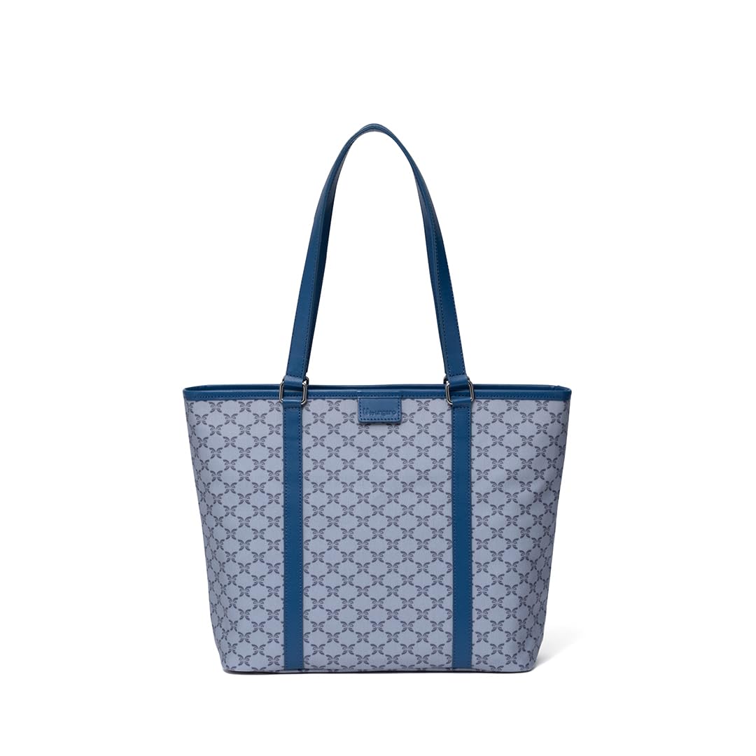 

U by Ungaro Alexia Tote Bag, A4 Size, Butterfly Print, Shoulder Strap, Made in Japan, Cowhide Leather Included, UULH5JH1