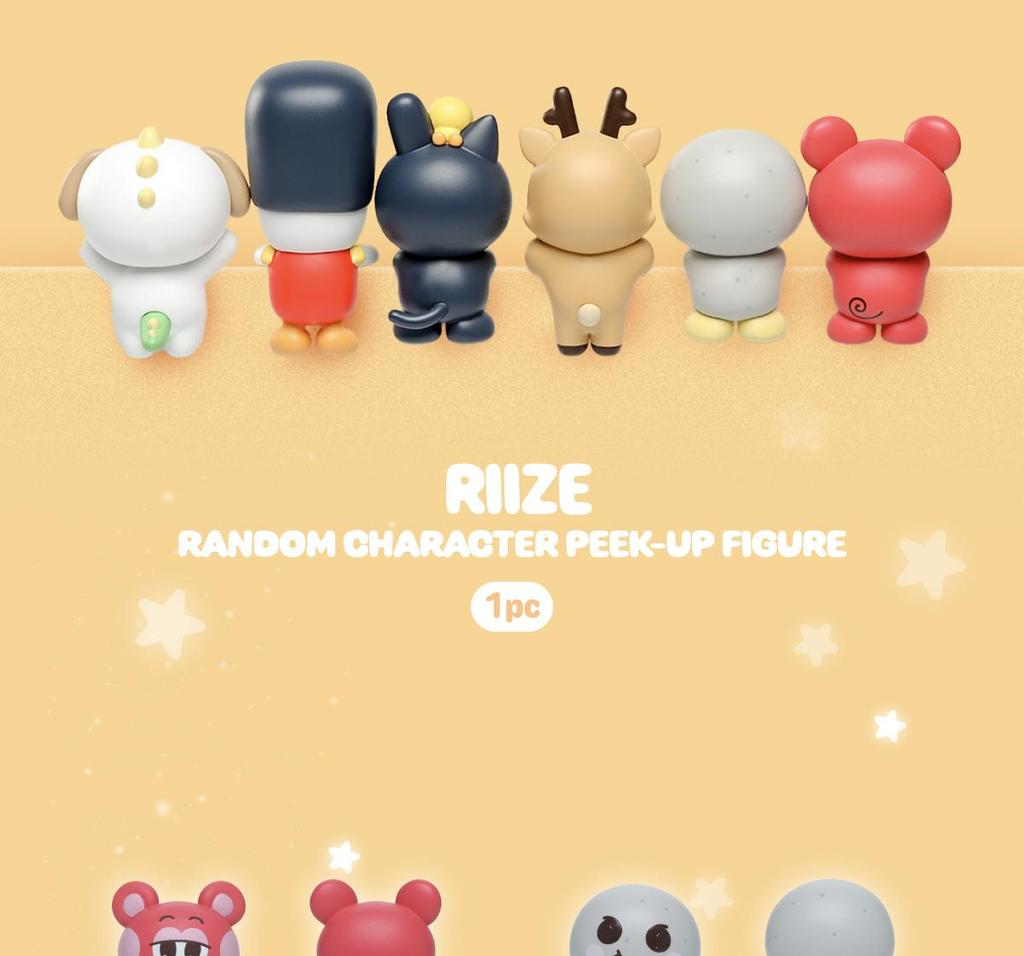 RIIZE - 2026 Random CHARACTERS FIGURE] OFFICIAL MD (CHARACTER FIGURE / PEEK-UP FIGURE)