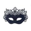 Half Face Design Glitter Crown Mask Sparkle Finish Role Playing Mask Party Mask Accessory  Adults