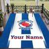Custom Text Printed Rug Blackburn Rovers Football Non Slip Floor Carpet For Home Room Decor