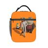 Custom Bad Guys Insulated Lunch Bags for School Office Wolf Portable Thermal Cooler Lunch Box Unisex