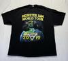 Monster Jam World Tour 2019 Tshirt 2XL Black Graphic Tee Monster Truck Alstyle Unisex T-Shirt