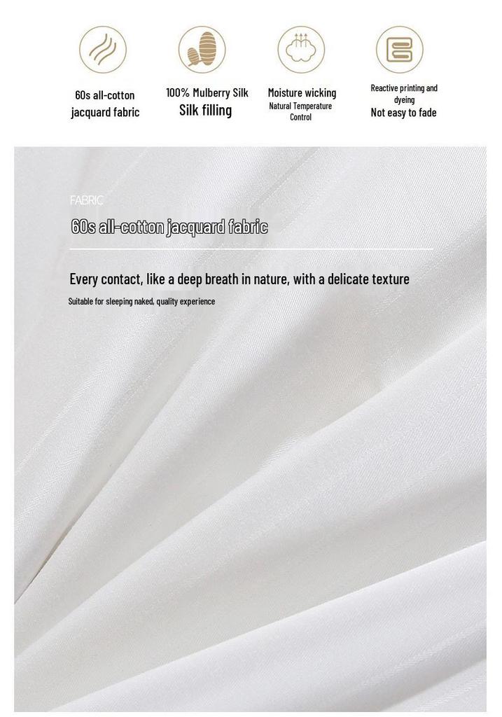 Handmade Mulberry Silk Quilt: All-Season Summer to Winter Comfort, Air Conditioning Quilt, Parent-Child Core, Wedding Gift