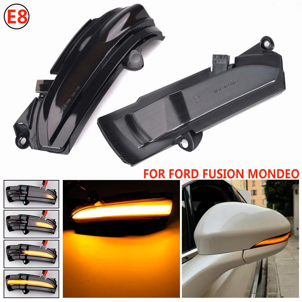 

For Ford Mondeo MK5 2014- MK V 5 LED Dynamic Turn Signal Side Mirror Blinker Indicator Sequential Light 2015-2018 MK V 5 Dynamic Yellow