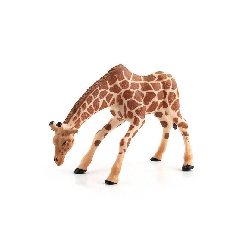 Simulated Giraffe Animal Models Desktop Ornaments For Educational Play And Collectors