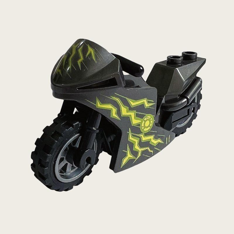 Movie Action Gold Mini Figures With Motorcycle Building Blocks Toys Bricks Model Boys Kids Christmas Gifts