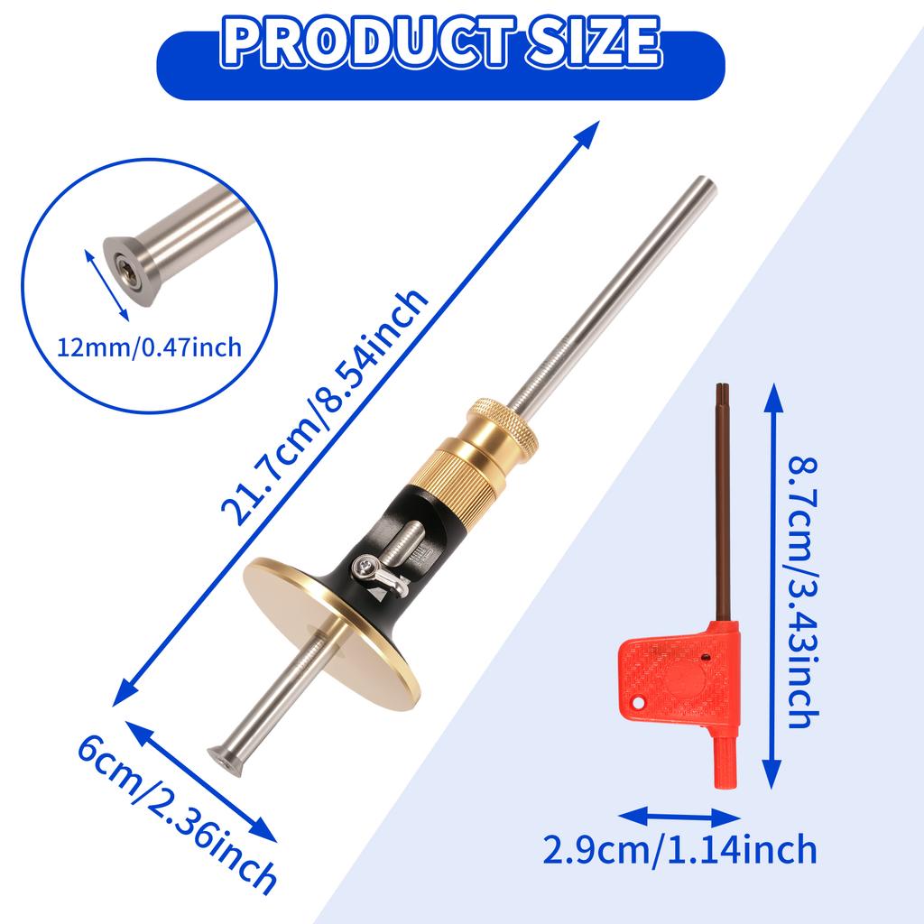 Woodworking European Style Scriber High Precision Blade Scribing Tools Carpentry Parallel Line Drawing Mortise Marking Gauge