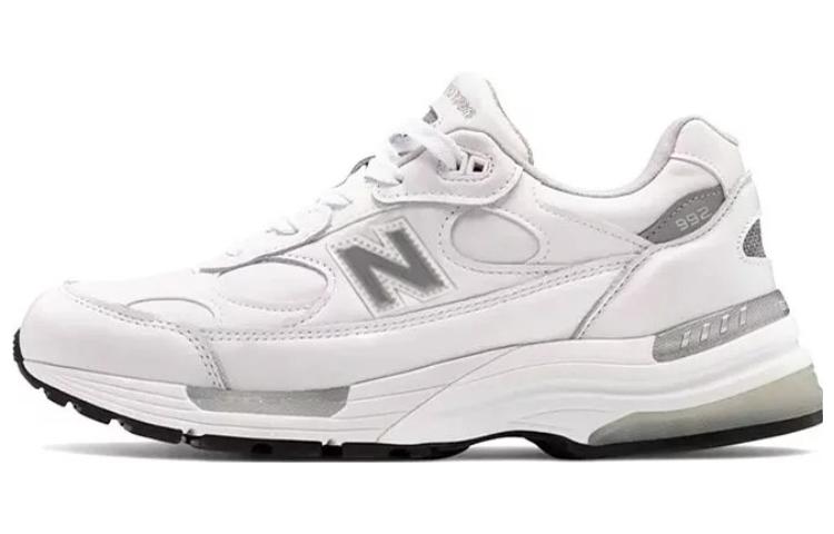 

992 New Balance Made in Usa White Silver M992WL 44.5